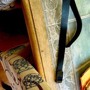 Black Belt with shiny buckle